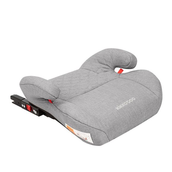 Παιδικό κάθισμα αυτοκινήτου booster Kikka Boo Groovy 15-36kg isofix light grey στο Bebe Maison