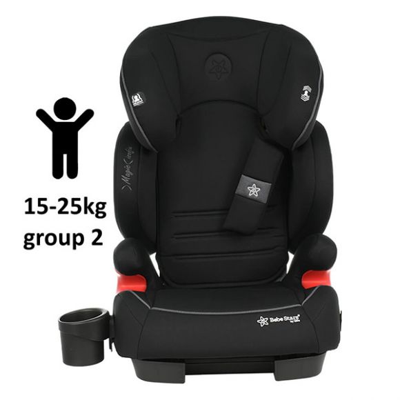 Παιδικό κάθισμα αυτοκινήτου Bebe Stars Magic isofix grey 942-186 στο Bebe Maison