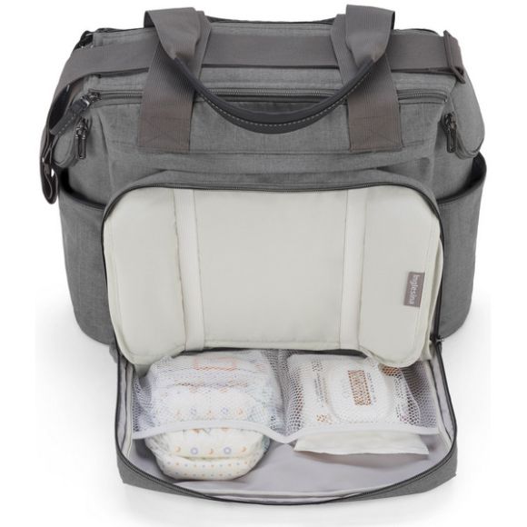 Τσάντα αλλαξιέρα Inglesina Aptica Dual Bag Kensington Grey στο Bebe Maison