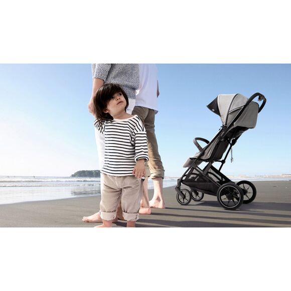 Καρότσι περιπάτου Inglesina Maior Charcoal Grey στο Bebe Maison