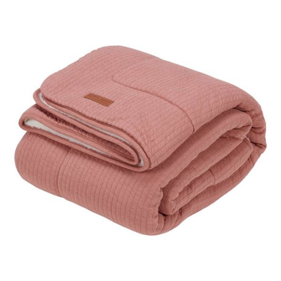 Βρεφική κουβέρτα κρεβατιού Little Dutch Pure Pink Blush στο Bebe Maison