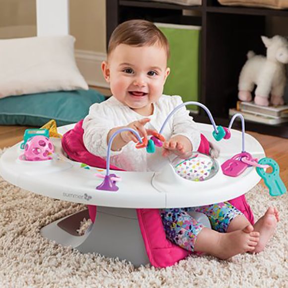 Κάθισμα φαγητού Summer Infant super seat 4 σε 1 pink στο Bebe Maison