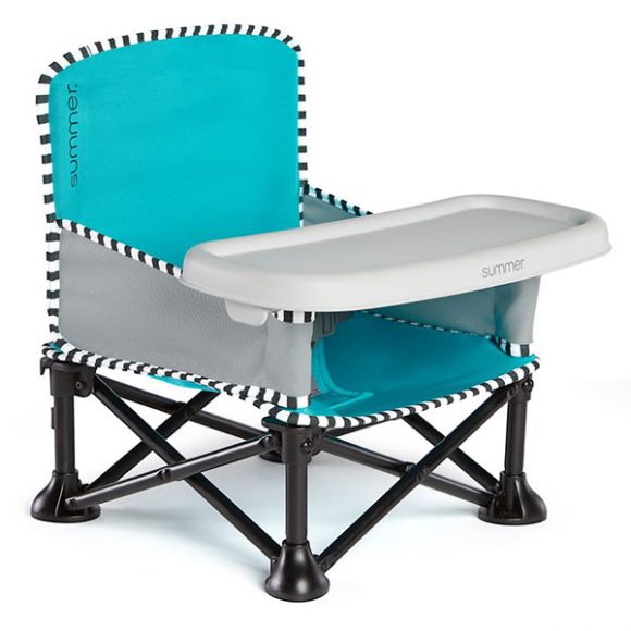 Κάθισμα φαγητού Summer Infant Pop ‘n Sit® booster aqua στο Bebe Maison