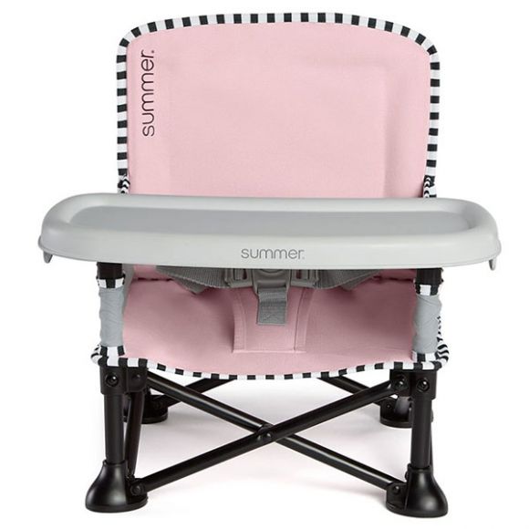 Κάθισμα φαγητού Summer Infant Pop ‘n Sit® booster pink στο Bebe Maison