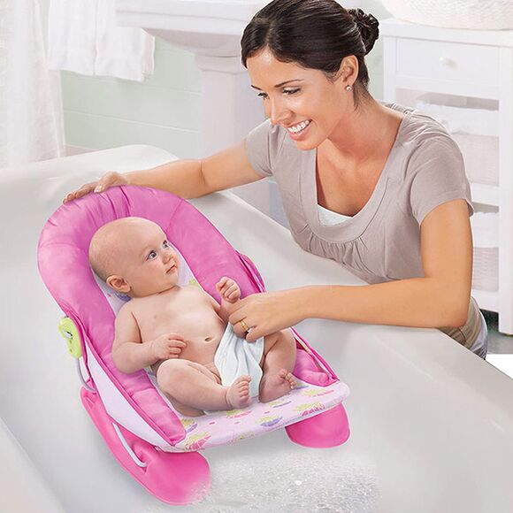Κάθισμα μπάνιου Summer Infant Mother’s touch Large comfort bather hip-hop frog στο Bebe Maison