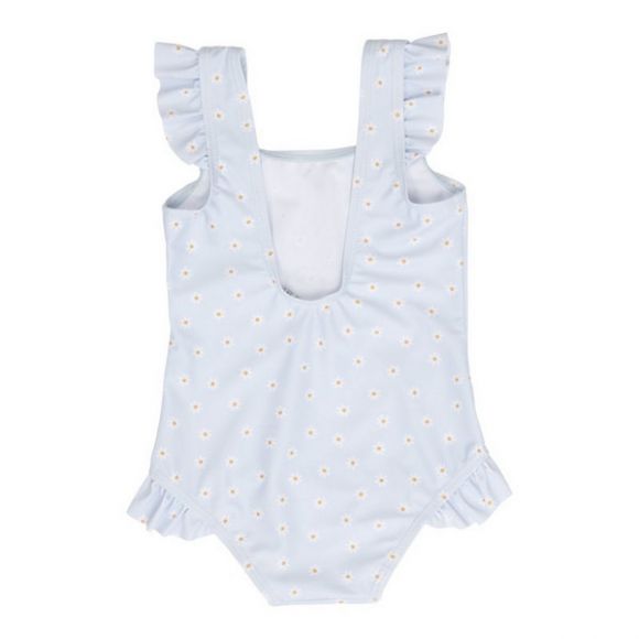 Βρεφικό μαγιό με βολάν Little Dutch Daisies Blue στο Bebe Maison