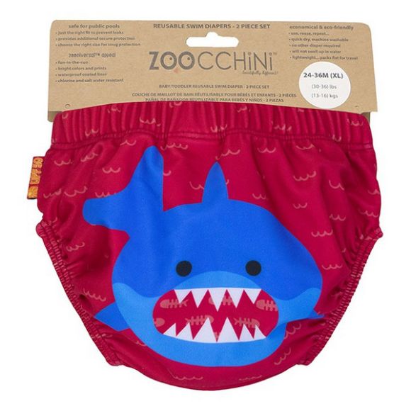 Βρεφικά μαγιό 2 τμχ Zoocchini Blue Sharks 12-24μ στο Bebe Maison