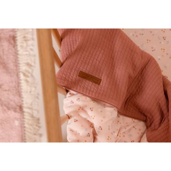 Κουβέρτα καλοκαιρινή Little Dutch Pure Pink Blush  100 x 70 στο Bebe Maison