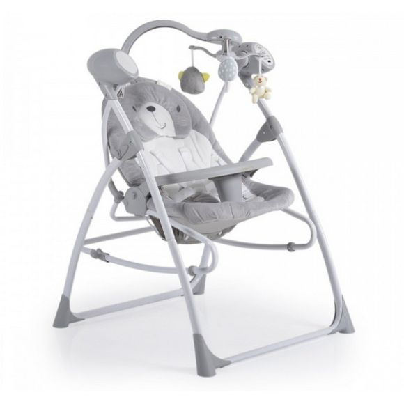 Κούνια ρηλάξ Cangaroo Swing Star light grey στο Bebe Maison