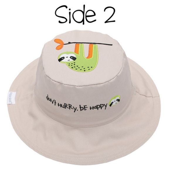 Παιδικό καπέλο διπλής όψης με UPF 50+ FlapJackKids Λιονταράκι 6-24μ 51cm στο Bebe Maison