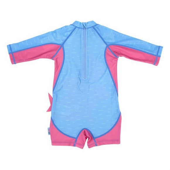 Βρεφικό μαγιό με UPF50 Zoocchini Surf Suit Pink Shark στο Bebe Maison