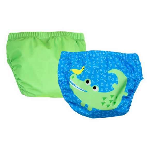 Βρεφικά μαγιό 2 τμχ Zoocchini Alligator 24-36μ στο Bebe Maison