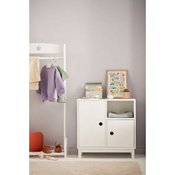 60x30x60 Kids Concept White Star στο Bebe Maison