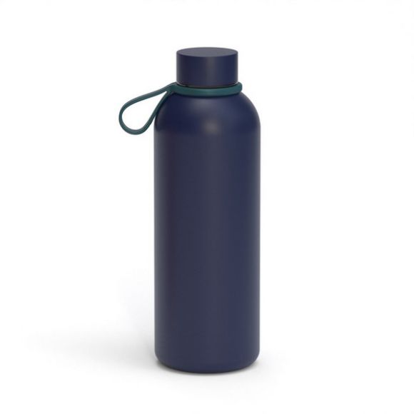 Ανοξείδωτο μπουκάλι θερμός Ekobo 500 ml Midnight Blue στο Bebe Maison