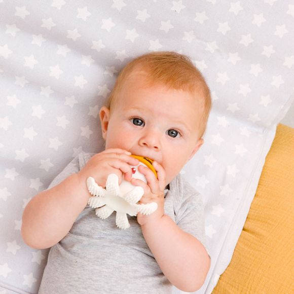 Στρωματάκι δαπέδου Baby to Love Floor Mattress White stars στο Bebe Maison