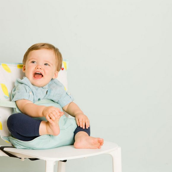 Φορητή θέση φαγητού Baby to Love Pocket chair Happy lemon στο Bebe Maison