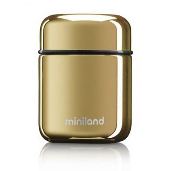 Θερμός φαγήτου Miniland Deluxe mini gold 280ml στο Bebe Maison