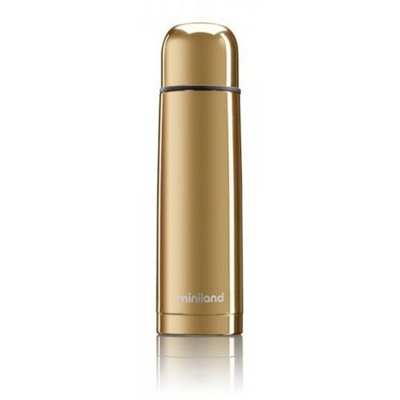 Food and liquid thermos Miniland Thermetic Deluxe gold 500ml στο Bebe Maison