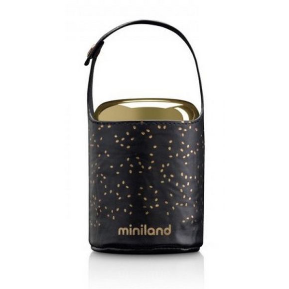 Θερμός φαγήτου Miniland Deluxe mini gold 280ml στο Bebe Maison