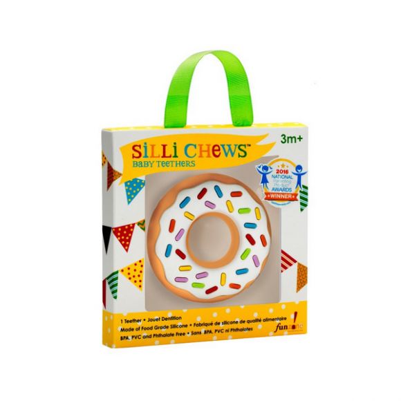 Μασητικά Baby to love Silli chews donuts μπλε στο Bebe Maison