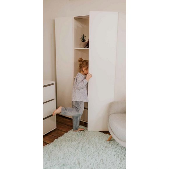 Βρεφική τρίφυλλη ντουλάπα Klups Dalia 120x50x183 στο Bebe Maison