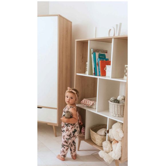 Βρεφική δίφυλλη ντουλάπα Klups Sofie 80x50x180 στο Bebe Maison