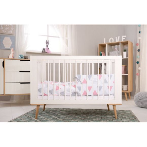 Ολοκληρωμένο βρεφικό δωμάτιο Klups Sofie white 120*60cm στο Bebe Maison