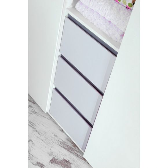 Βρεφική τρίφυλλη ντουλάπα Klups Dalia 120x50x183 στο Bebe Maison