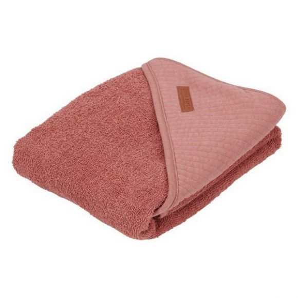 Μπουρνουζοπετσέτα Little Dutch pure pink blush 75 x 75 στο Bebe Maison