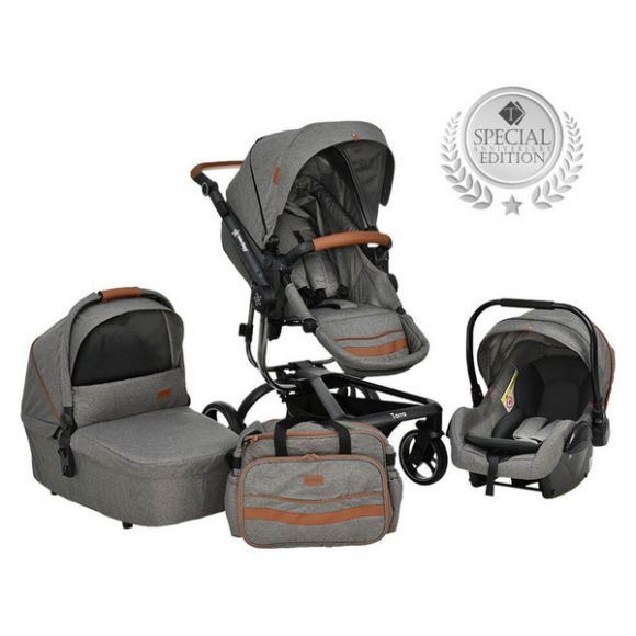 Πολυκαρότσι Bebe Stars Torro 3 σε 1 Grey στο Bebe Maison