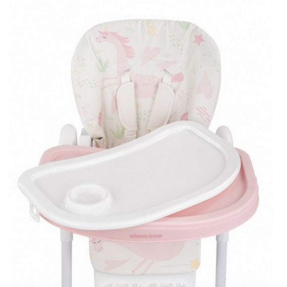 Καρεκλάκι φαγητού Kikka Boo Vitto pink unicorn στο Bebe Maison