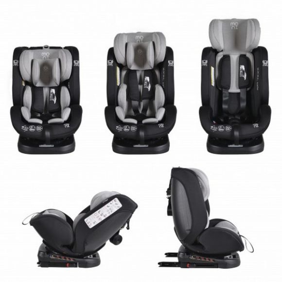 Κάθισμα αυτοκινήτου 360 Cangaroo Serengeti grey isofix 360° 0-36 κιλά στο Bebe Maison