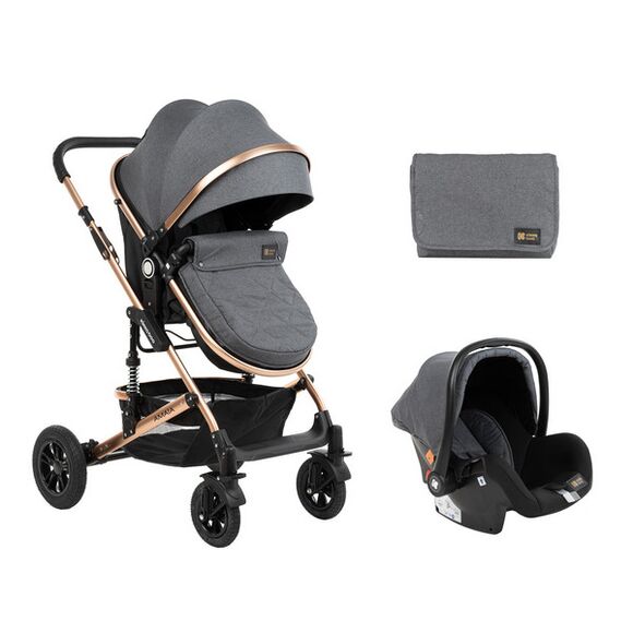 Πολυκαρότσι 3 σε 1 Kikka Boo Amaia dark grey στο Bebe Maison