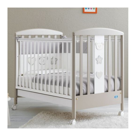 Baby bed Pali Birillo white / warm gray στο Bebe Maison