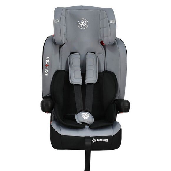 Παιδικό κάθισμα αυτοκινήτου Bebe Stars explorer isofix 9-36kg grey στο Bebe Maison