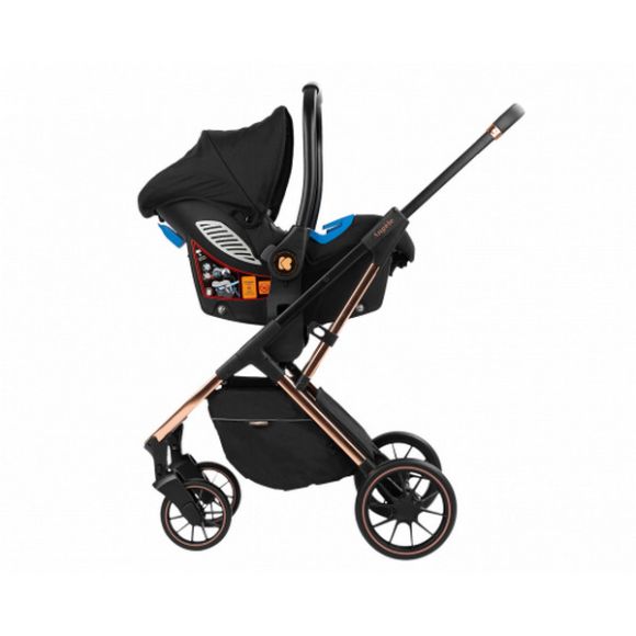 Πολυκαρότσι Kikka Boo Angele 3 σε 1 Chrome Black στο Bebe Maison