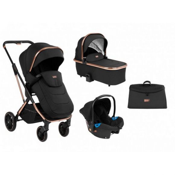 Πολυκαρότσι Kikka Boo Angele 3 σε 1 Chrome Black στο Bebe Maison