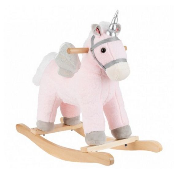 Κουνιστό ζωάκι Kikka Boo pink horse με ήχο στο Bebe Maison