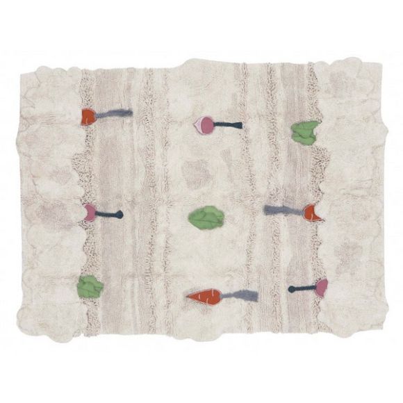 Παιδικό χαλί δωματίου Lorena Canals Veggie garden 120 x 160 εκ στο Bebe Maison