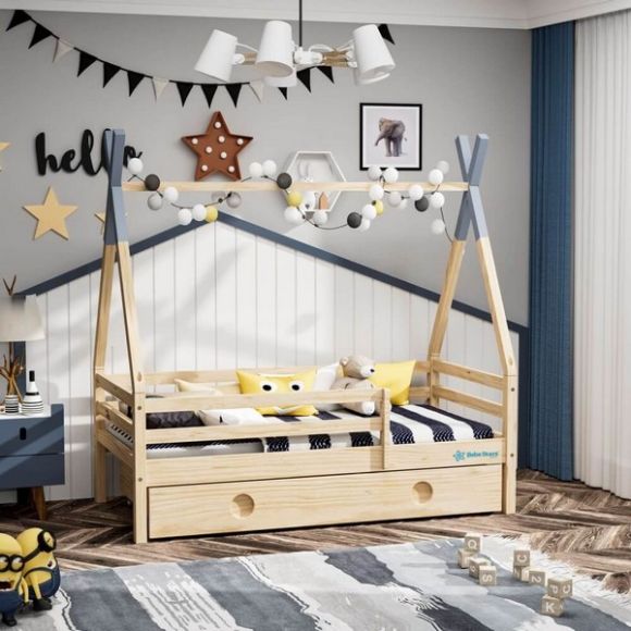 Κρεβάτι Bebe Stars Montessori galaxy στο Bebe Maison