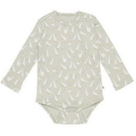 Little Dutch Little goose olive baby long sleeve bodysuit στο Bebe Maison