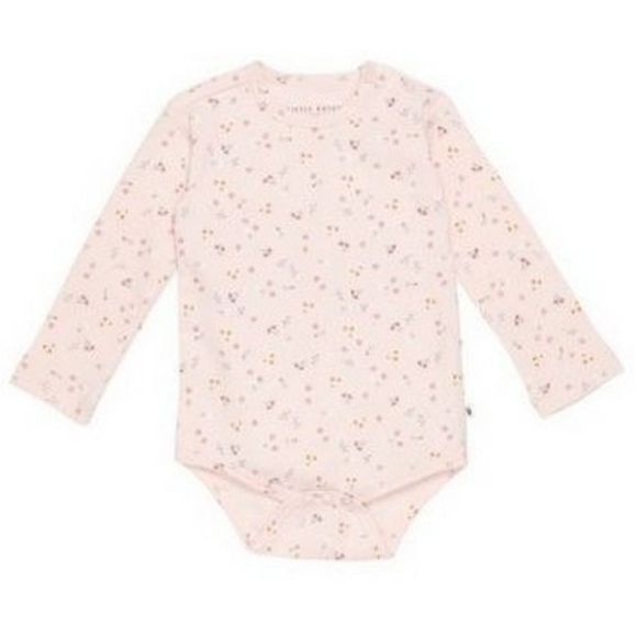 Βρεφικό μακρυμάνικο φορμάκι Little Dutch Little pink flowers στο Bebe Maison