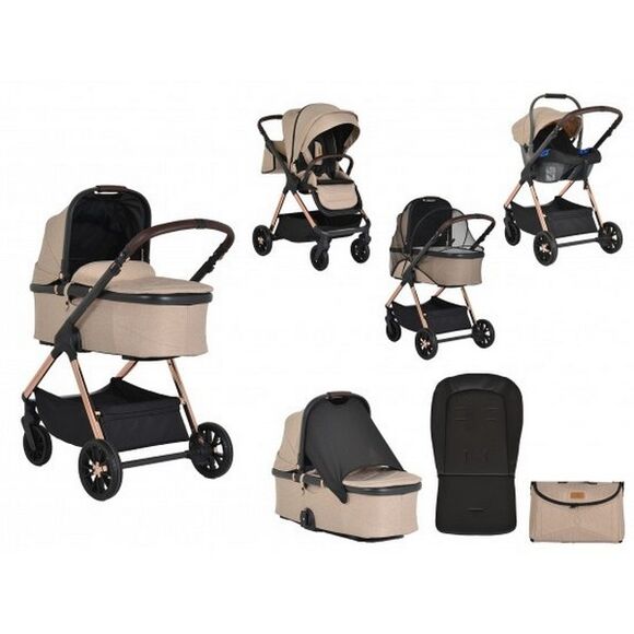 Πολυκαρότσι  3 σε 1 Cangaroo Empire beige στο Bebe Maison