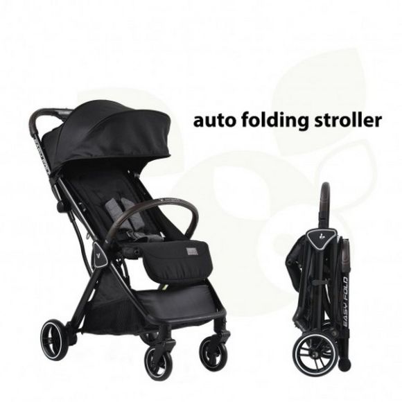 Καρότσι περιπάτου Cangaroo Easy fold black στο Bebe Maison