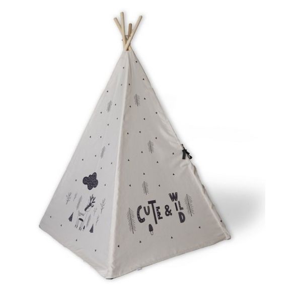 Παιδική σκηνή Funna Baby Tepee Cute and wild beige στο Bebe Maison