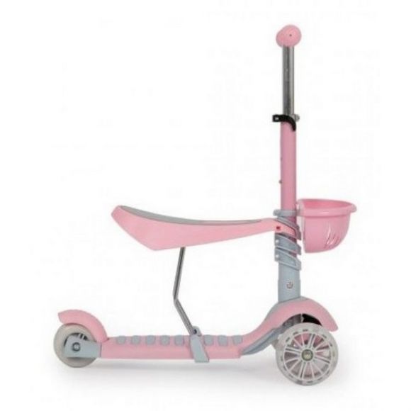 Πατίνι - περπατούρα με κάθισμα Βyοχ scooter Bubblegum ροζ στο Bebe Maison