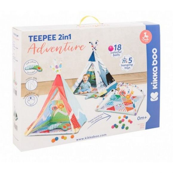 Kikka Boo Teepee 2 in 1 Adventure boy activity scene στο Bebe Maison