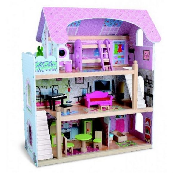 Ξύλινο κουκλόσπιτο Cangaroo Mila 4110 στο Bebe Maison