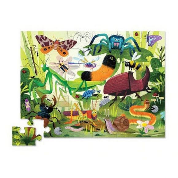 Crocodile Creek Garden insects 36 Piece Floor Puzzle στο Bebe Maison