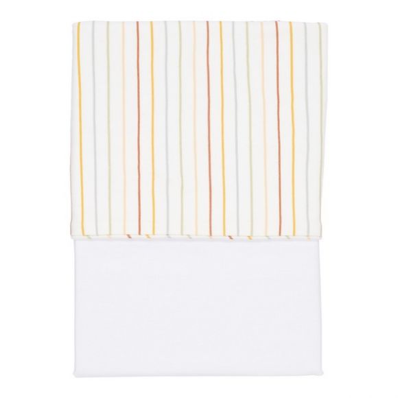 Βρεφικό σεντόνι για λίκνο Little Dutch vintage sunny stripes 100 x 70 στο Bebe Maison